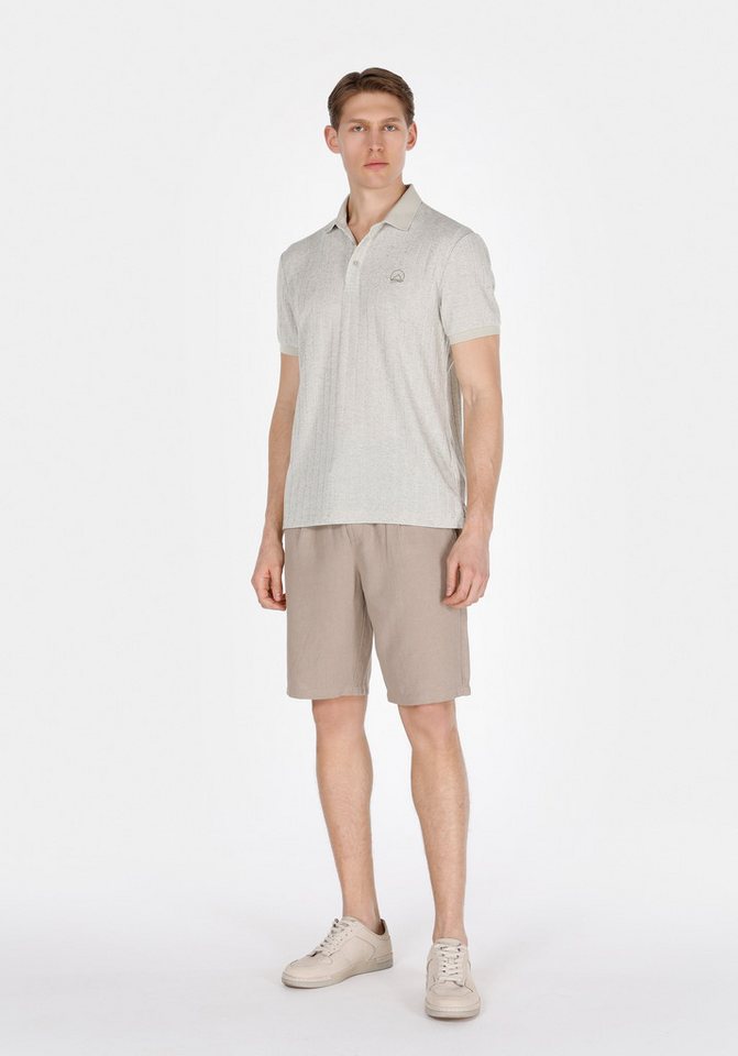 Colins Shorts Colins Regular Fit Mid Waist Plain Herren-Shorts aus Leinenmischung von Colins