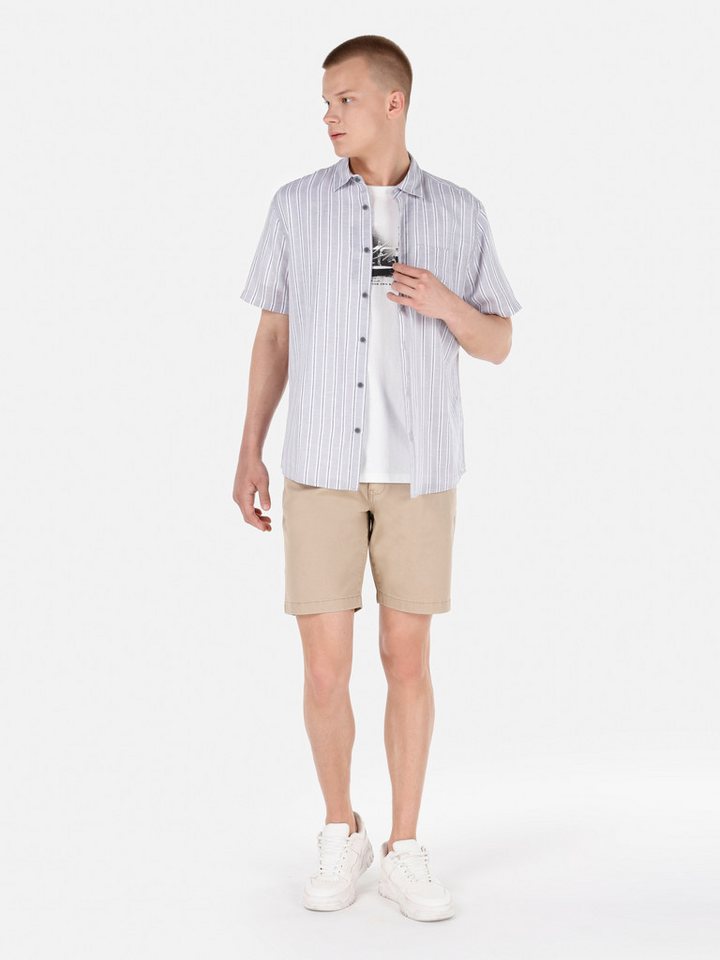 Colins Shorts Colins Regular Fit Mid Waist Plain Herren-Shorts von Colins