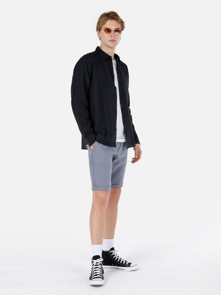 Colins Shorts Colins Regular Fit Mid Waist Plain Herren-Shorts von Colins