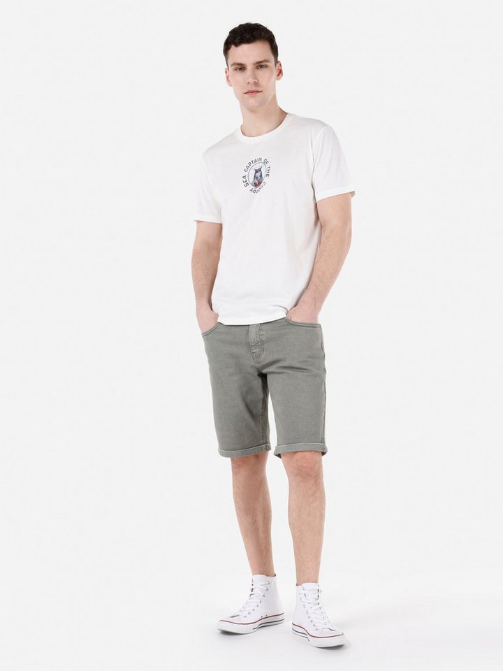 Colins Shorts Colins Regular Fit Mid Waist Plain Herren-Shorts von Colins