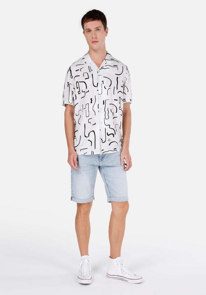 Colins Shorts Colins Straight Fit Low Waist Herren-Jeansshorts in leichter Optik von Colins