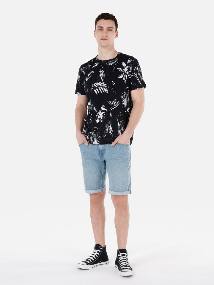 Colins Shorts Colins Straight Fit Low Waist Herren-Jeansshorts von Colins