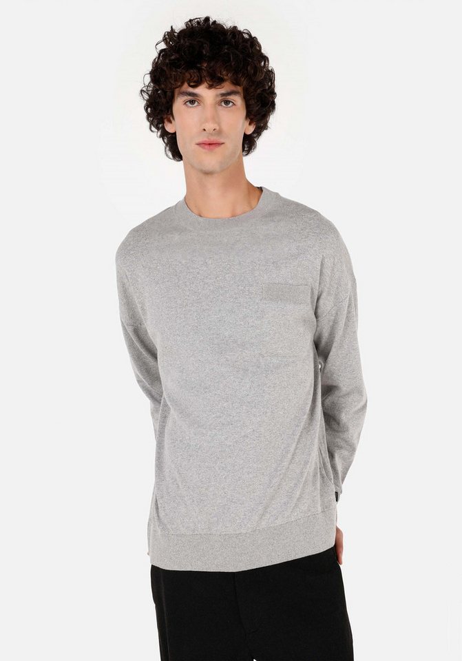 Colins Streifenpullover Colins Comfort Fit Rundhals-Jacquard-Herrenpullover Colins Streifenpullover Colins Comfort Fit Rundhals-Jacquard-Herrenpullover von Colins