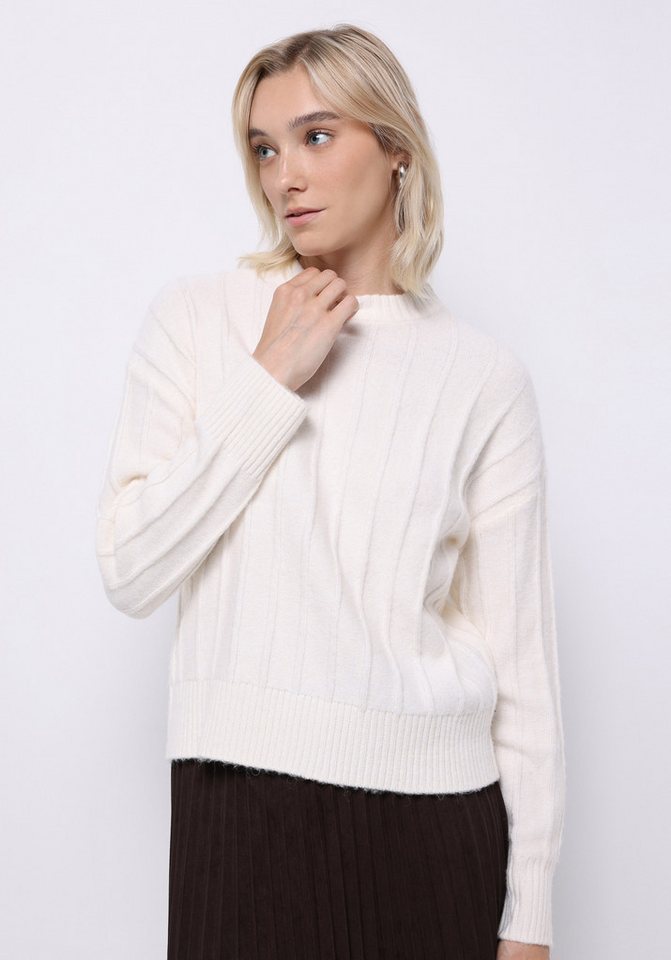 Colins Streifenpullover Colins Regular Fit Half Turtleneck Plain Damenpullover von Colins