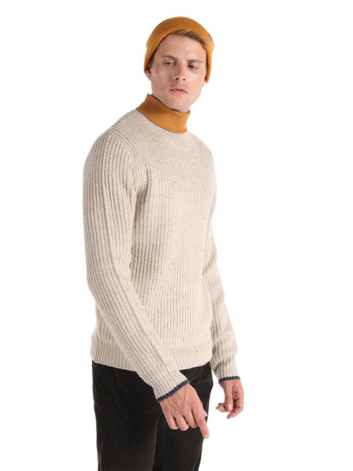 Colins Streifenpullover Colins Regular Fit Rollkragenpullover aus Jacquard für Herren, Marineb von Colins