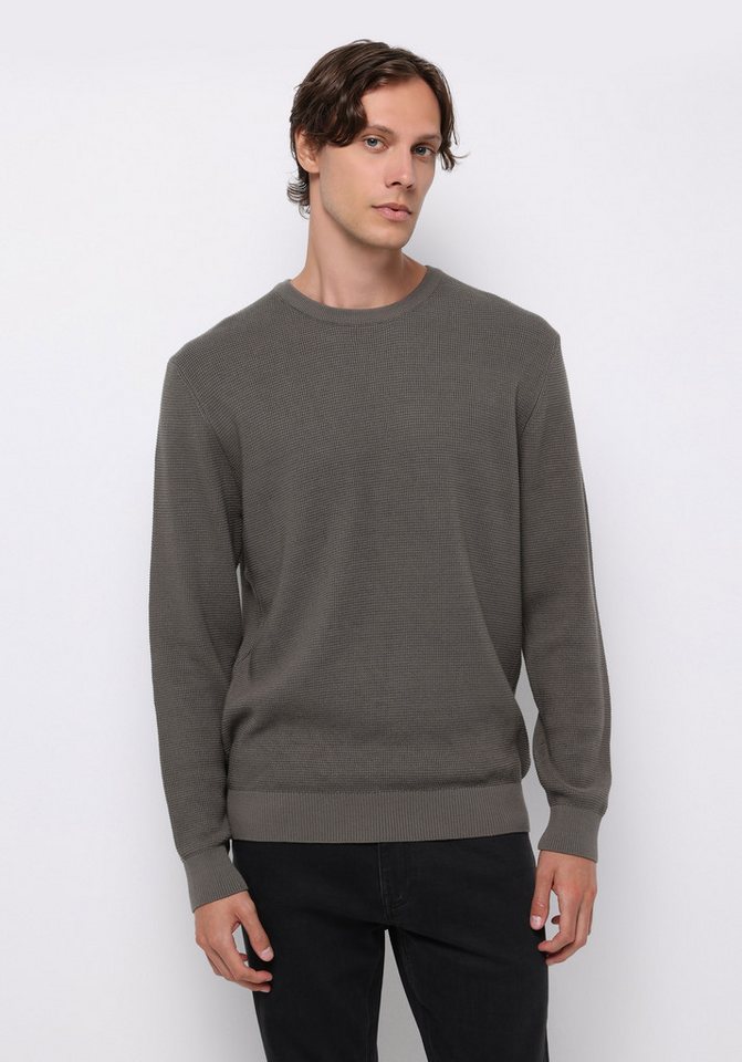 Colins Streifenpullover Colins Regular Fit Rundhals-Jacquard-Herrenpullover Colins Streifenpullover Colins Regular Fit Rundhals-Jacquard-Herrenpullover von Colins
