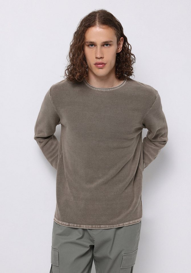 Colins Streifenpullover Colins Regular Fit Rundhals-Jacquard-Herrenpullover Colins Streifenpullover Colins Regular Fit Rundhals-Jacquard-Herrenpullover von Colins