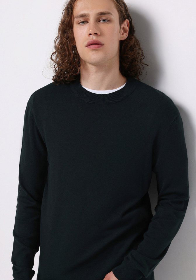 Colins Streifenpullover Colins Regular Fit Rundhals-Jacquard-Herrenpullover von Colins