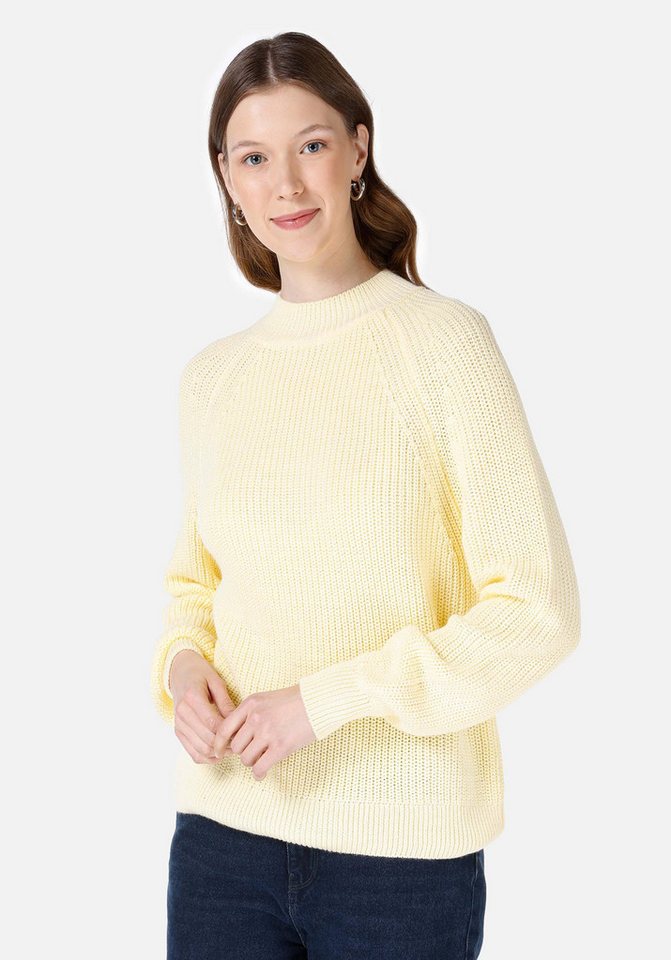 Colins Streifenpullover Colins Regular Fit Rundhals-Sari-Pullover für Damen von Colins