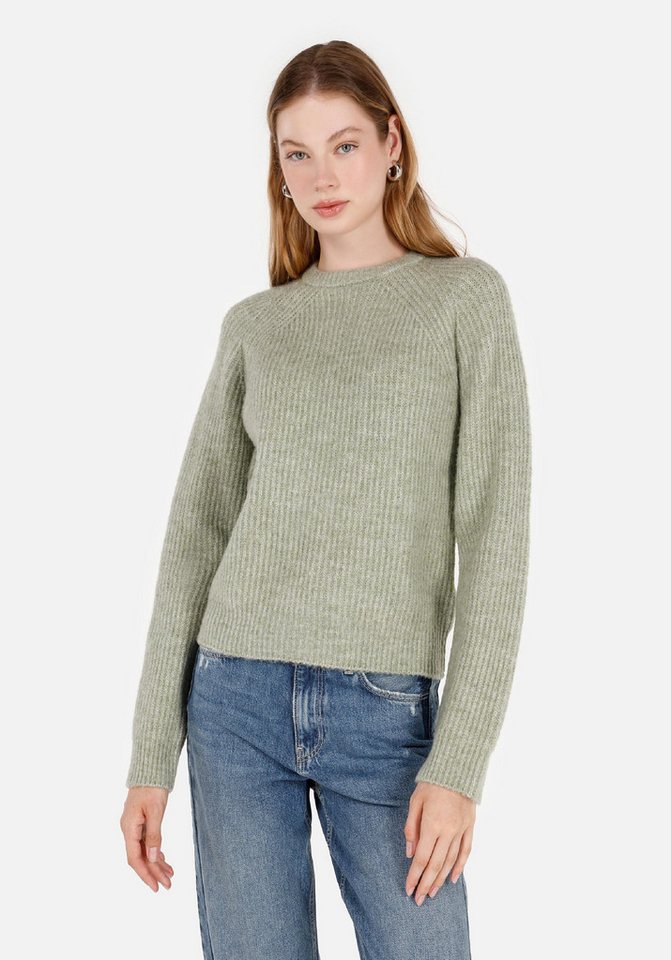 Colins Streifenpullover Colins Regular Fit Rundhalspullover für Damen in Grau Colins Streifenpullover Colins Regular Fit Rundhalspullover für Damen in Grau von Colins