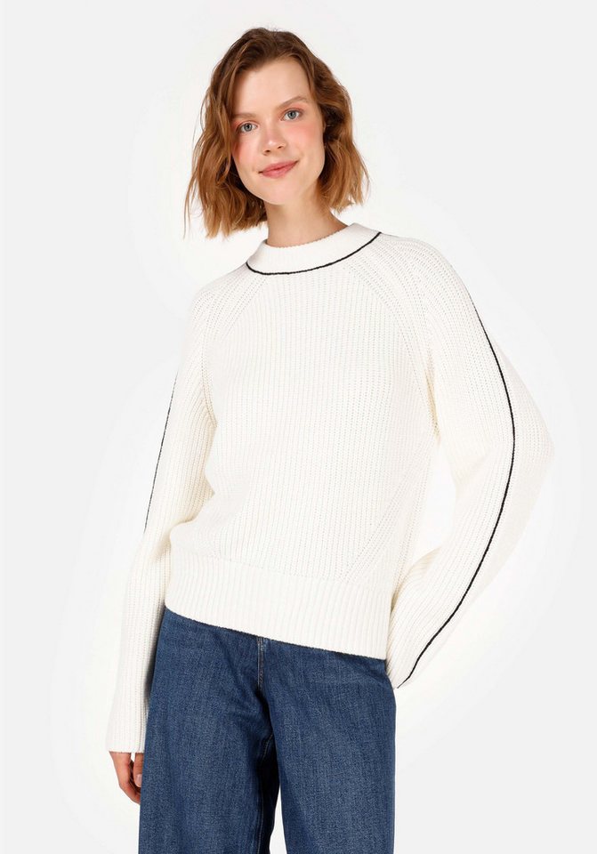 Colins Streifenpullover Colins Regular Fit Rundhalspullover für Damen von Colins