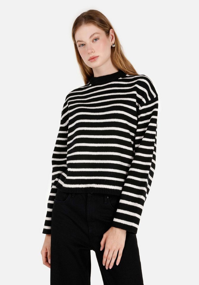 Colins Streifenpullover Colins Regular Fit Rundhalspullover für Damen von Colins