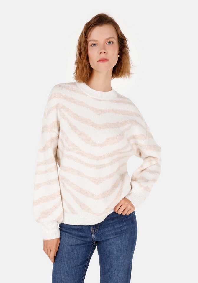 Colins Streifenpullover Colins Regular Fit Rundhalspullover für Damen von Colins