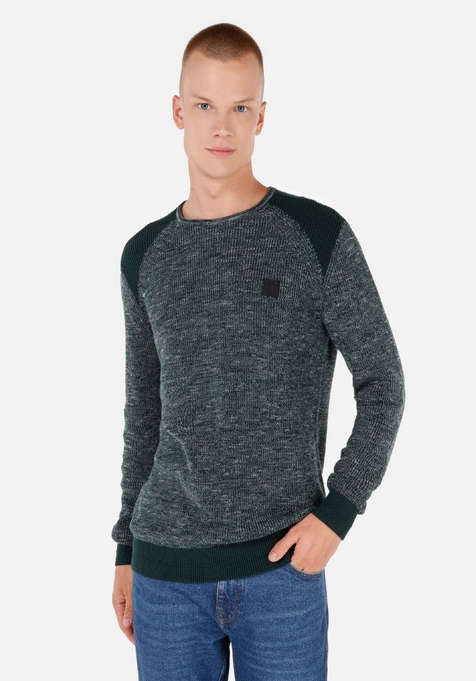 Colins Streifenpullover Colins Regular Fit Rundhalspullover für Herren von Colins