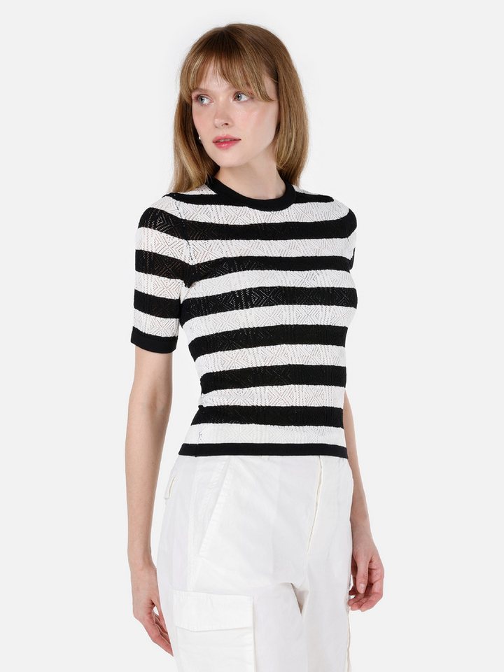 Colins Streifenpullover Colins Slim Fit Damenpullover Colins Streifenpullover Colins Slim Fit Damenpullover von Colins