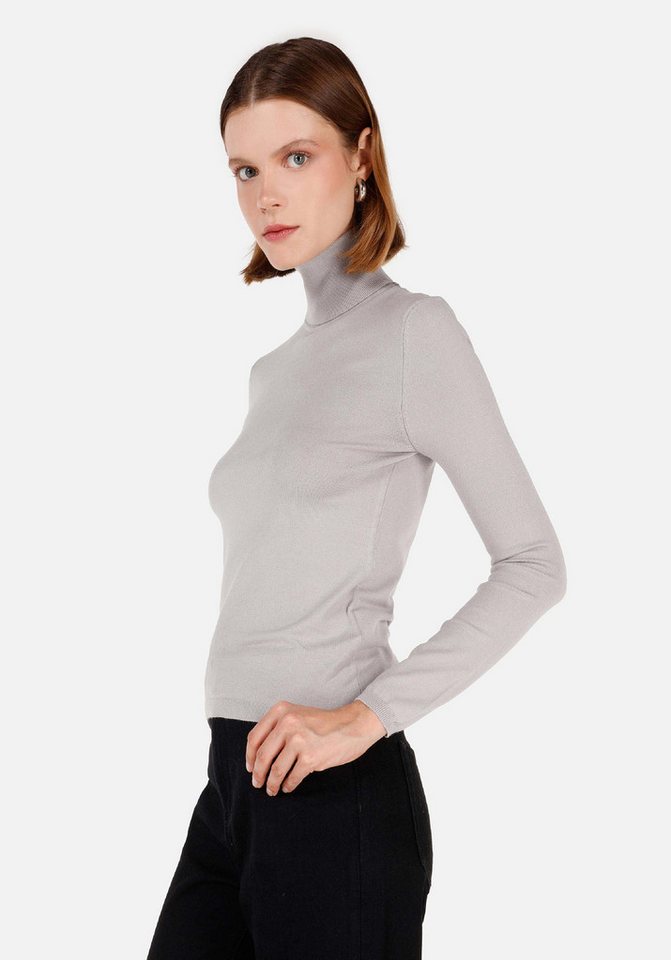 Colins Streifenpullover Colins Slim Fit Rollkragenpullover für Damen von Colins