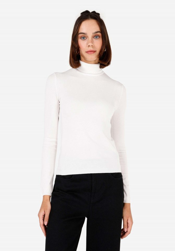 Colins Streifenpullover Colins Slim Fit Rollkragenpullover für Damen von Colins