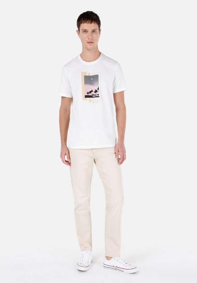 Colins Stretch-Jeans Colins Loose Straight Fit Herren-Jeans mit mittlerer Taille und gerade von Colins