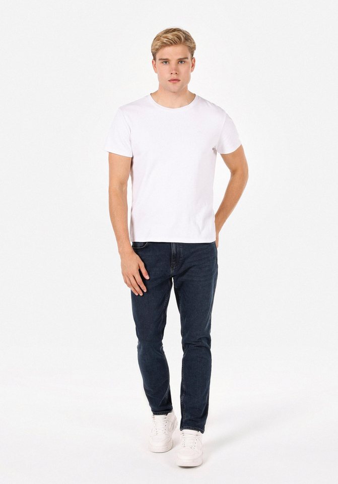 Colins Stretch-Jeans Colins Regular Fit Herren-Jeans in dunkler Farbe von Colins
