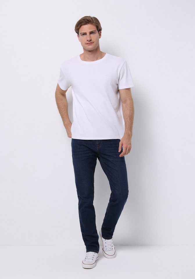 Colins Stretch-Jeans Colins Straight Fit Low Waist Straight Leg Herrenjeans Dunkel von Colins