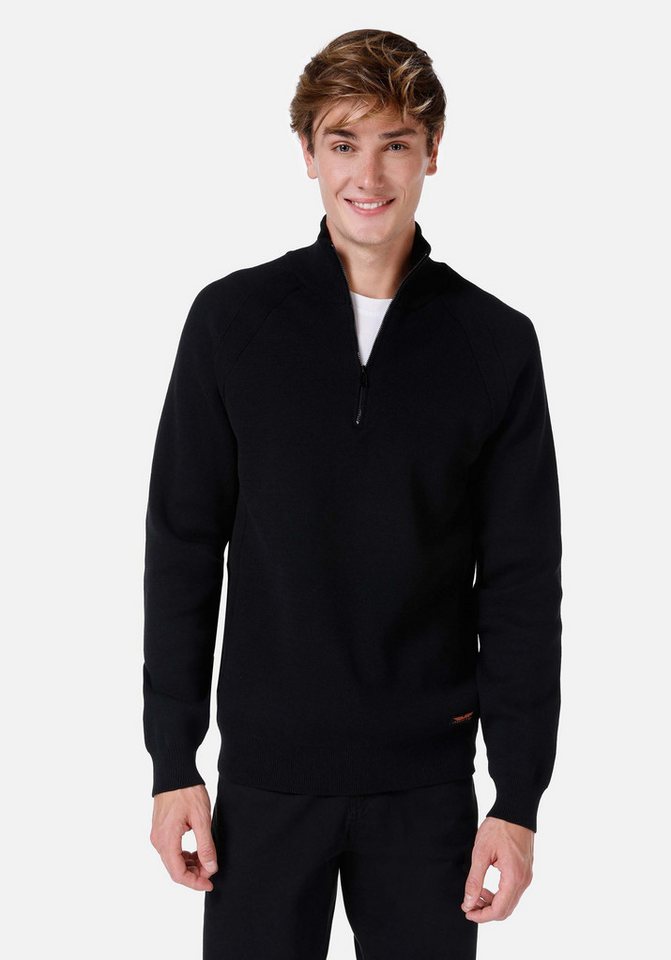 Colins Strickpullover Colins Regular Fit Rollkragen-Jacquard-Herrenpullover von Colins