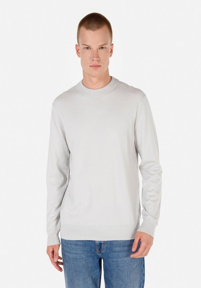 Colins Strickpullover Colins Regular Fit Rundhals-Jacquard-Herrenpullover von Colins