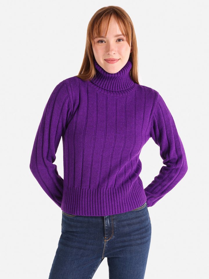 Colins Streifenpullover Colins Slim Fit Rollkragenpullover für Damen von Colins