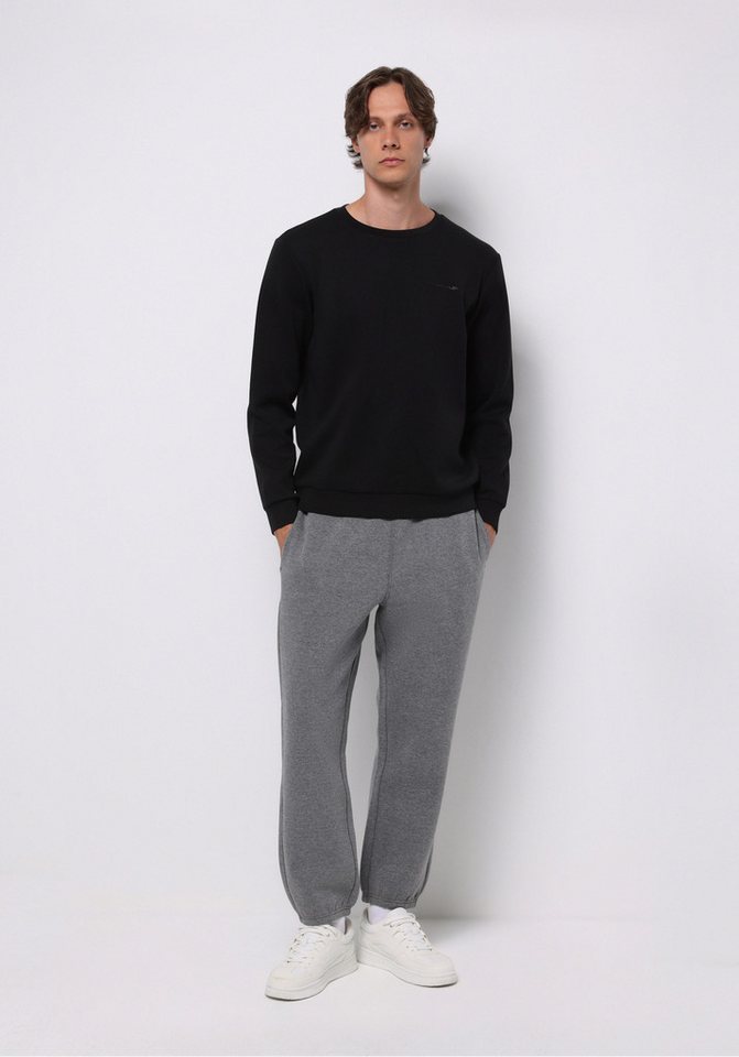 Colins Sweatponcho Colins Loose Fit Mid Waist Plain Herren Anthrazit Jogginghose Colins Sweatponcho Colins Loose Fit Mid Waist Plain Herren Anthrazit Jogginghose von Colins