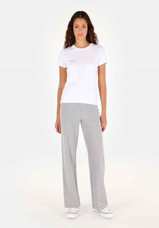 Colins Sweatponcho Colins Regular Fit Mid Waist Graue Jogginghose für Damen von Colins