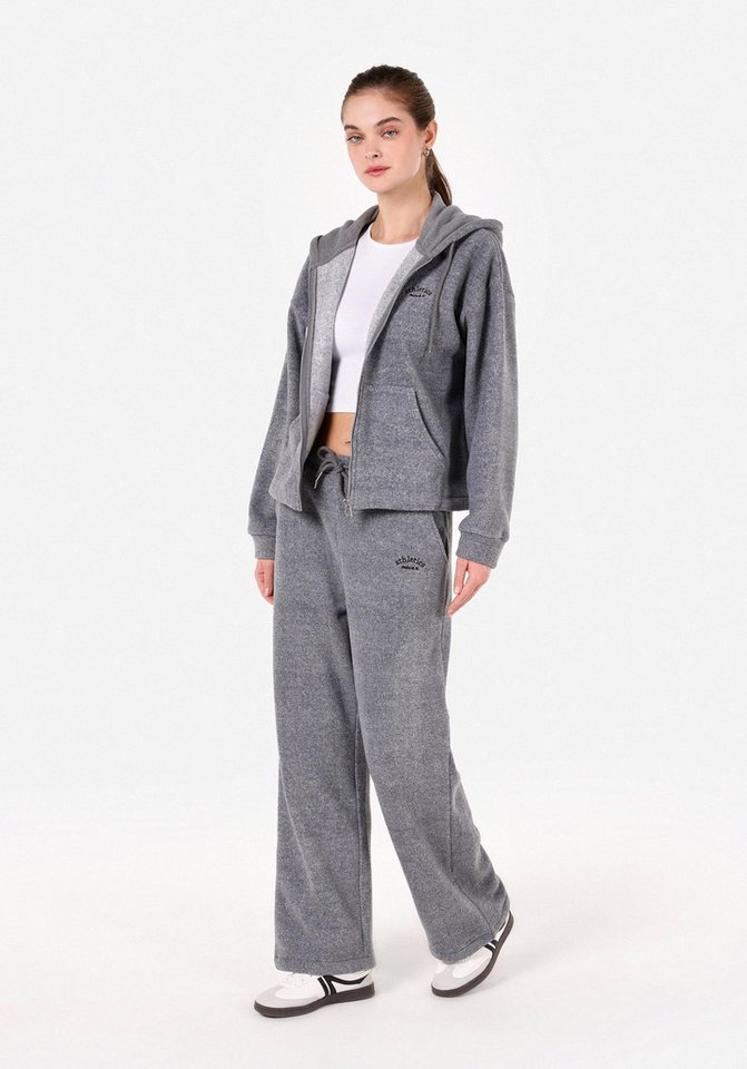 Colins Sweatponcho Colins Regular Fit Mid Waist Graue Jogginghose für Damen von Colins