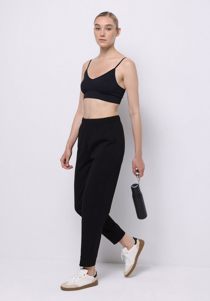 Colins Sweatponcho Colins Regular Fit Mid Waist Plain Damen Jogginghose von Colins
