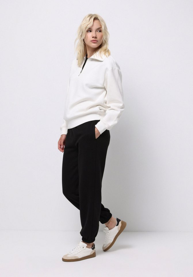 Colins Sweatponcho Colins Regular Fit Mid Waist Plain Damen Jogginghose von Colins
