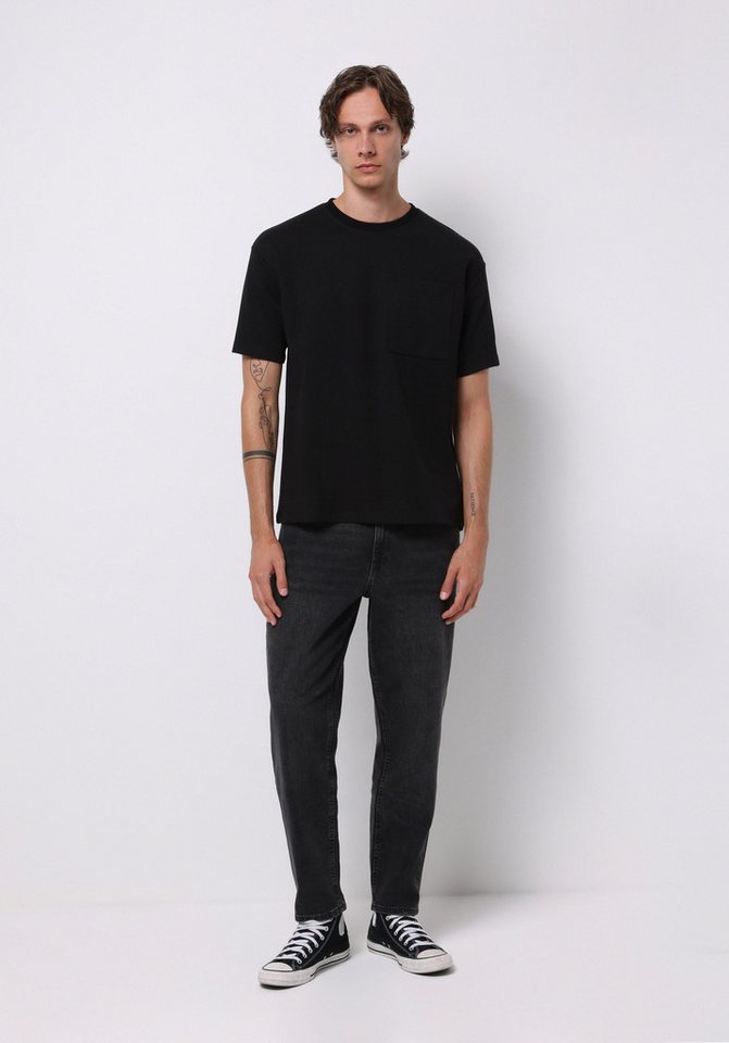 Colins T-Shirt Colins Balloon Fit Schwarze Jeans für Herren von Colins