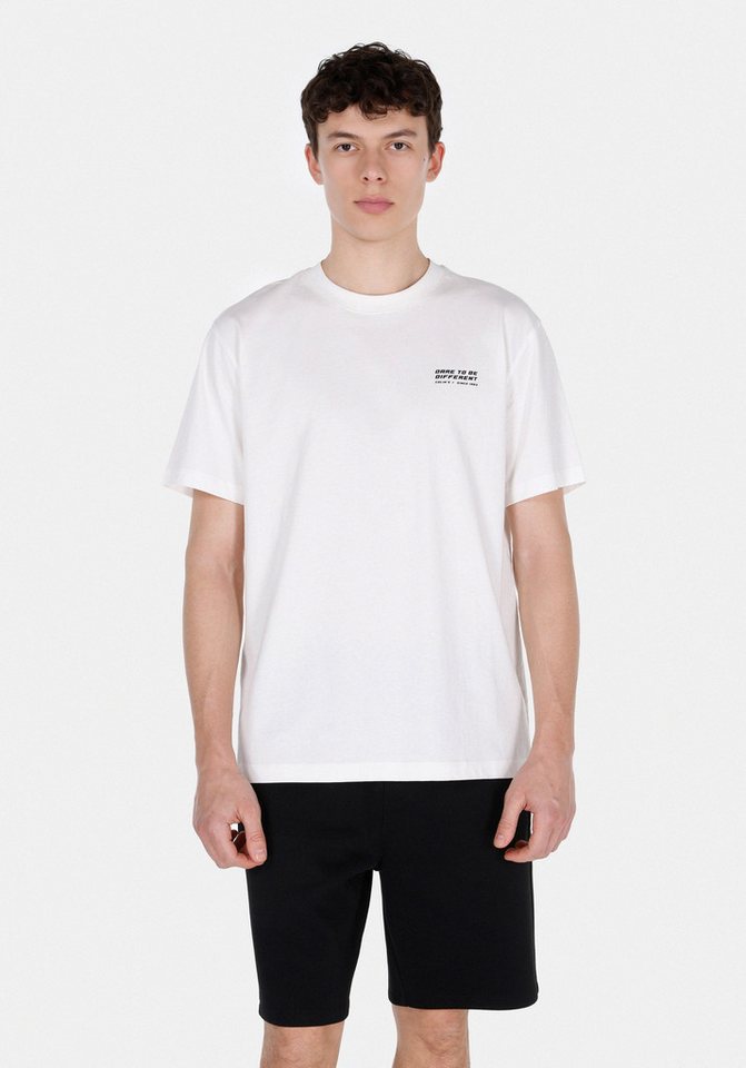 Colins T-Shirt Colins Comfort Fit Rundhalsausschnitt Plain Herren Weiß Kurzarm T-Shir von Colins