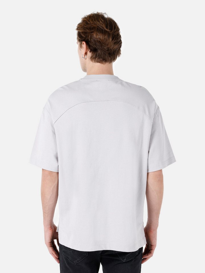 Colins T-Shirt Colins Oversize Fit Rundhalsausschnitt Einfarbiges Herren Kurzarm-T-Sh von Colins