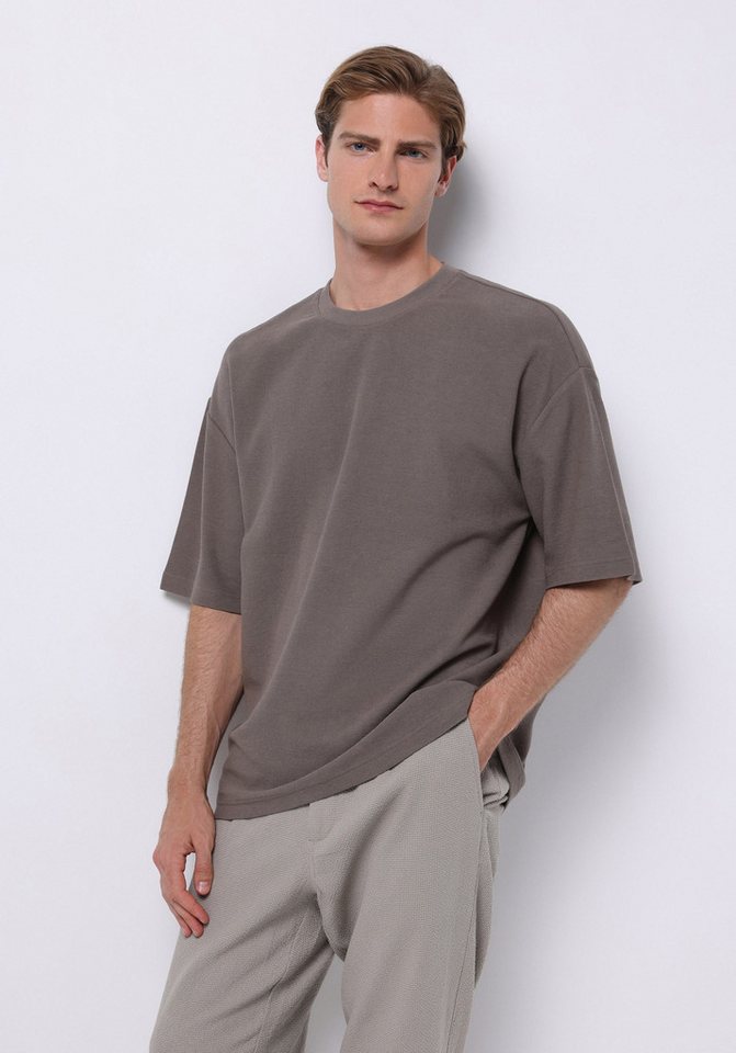 Colins T-Shirt Colins Oversize Fit Rundhalsausschnitt Einfarbiges Herren Kurzarm-T-Sh von Colins