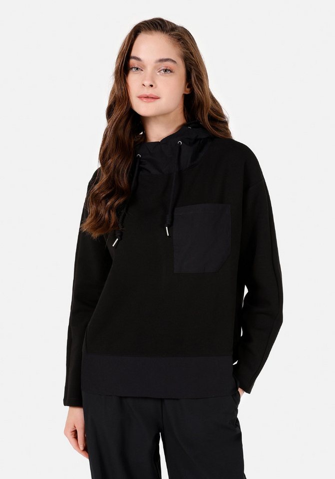 Colins T-Shirt Colins Regular Fit Damen Langarm-T-Shirt mit Kapuze von Colins