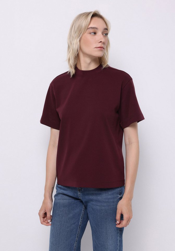 Colins T-Shirt Colins Regular Fit Rundhals Unifarbenes Kurzarm-T-Shirt für Damen von Colins