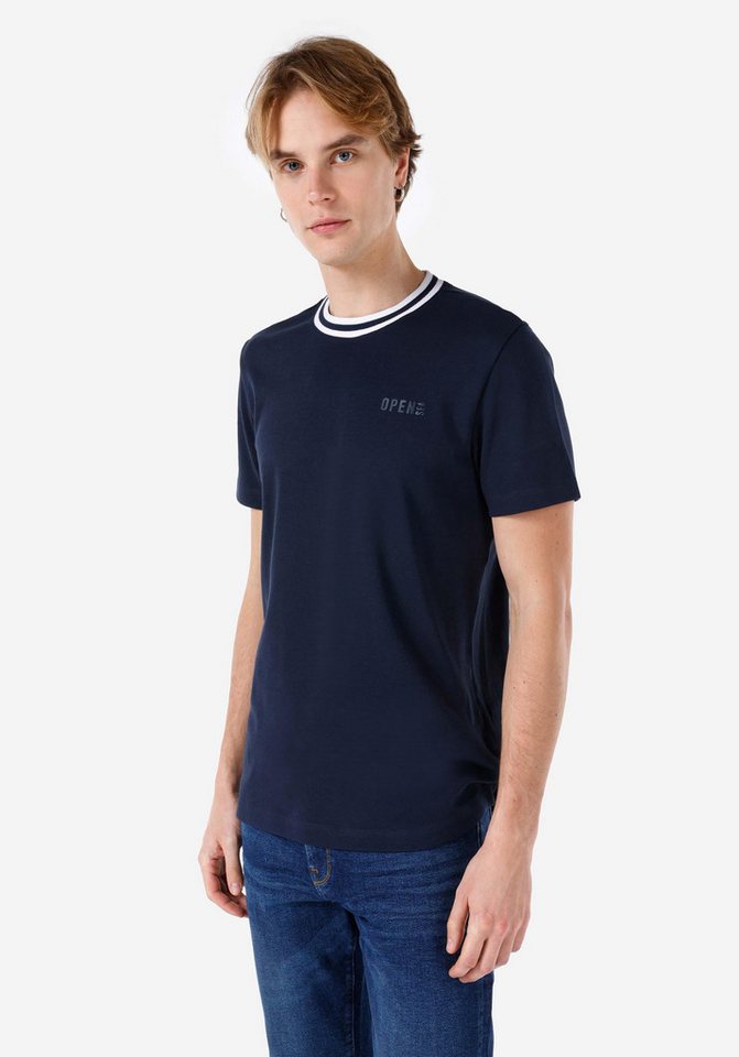 Colins T-Shirt Colins Regular Fit Rundhalsausschnitt Einfarbiges Herren Kurzarm-T-Shi von Colins