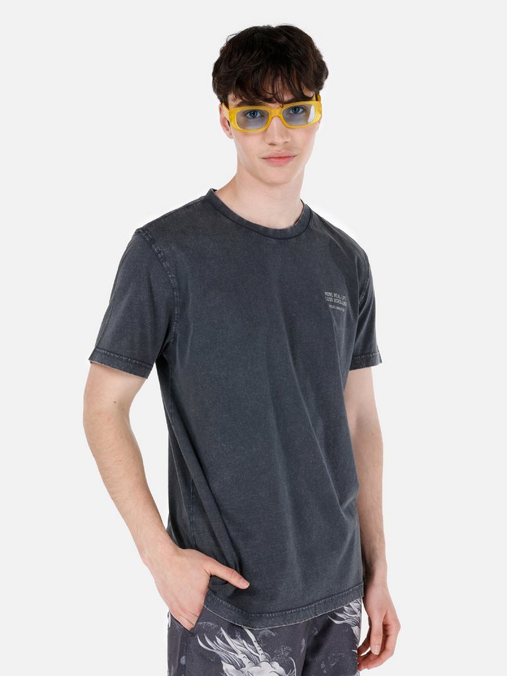 Colins T-Shirt Colins Regular Fit Rundhalsausschnitt Einfarbiges Herren Kurzarm-T-Shi von Colins