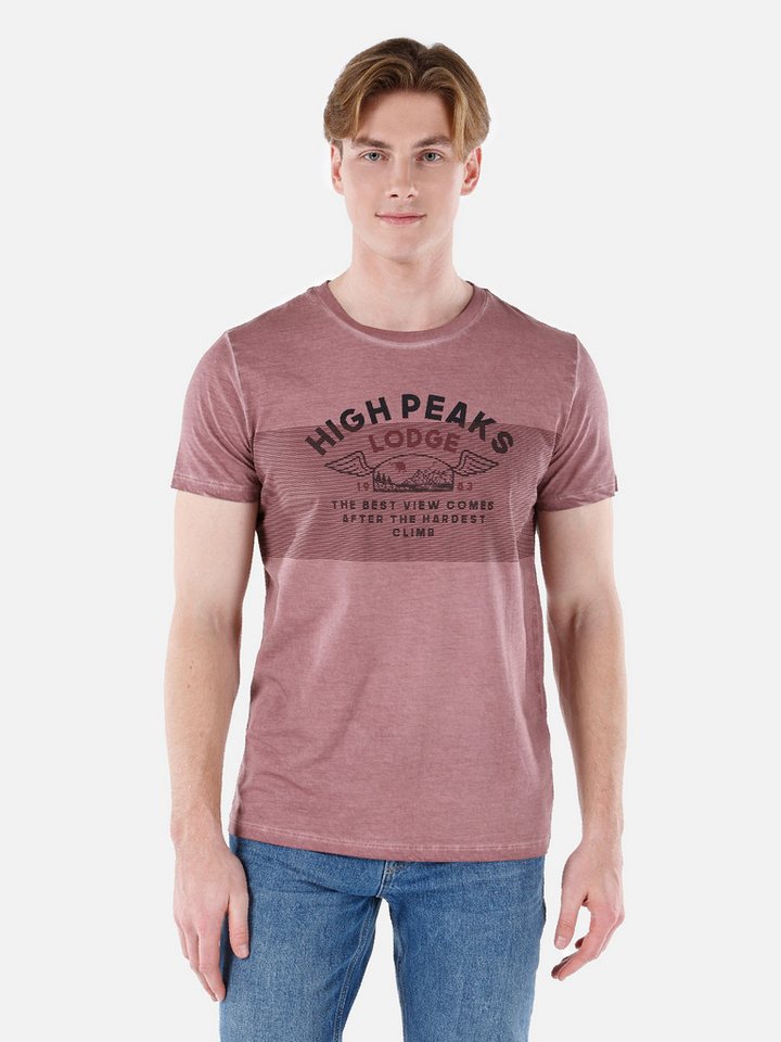 Colins T-Shirt Colins Regular Fit Rundhalsausschnitt Einfarbiges Herren Kurzarm-T-Shi von Colins