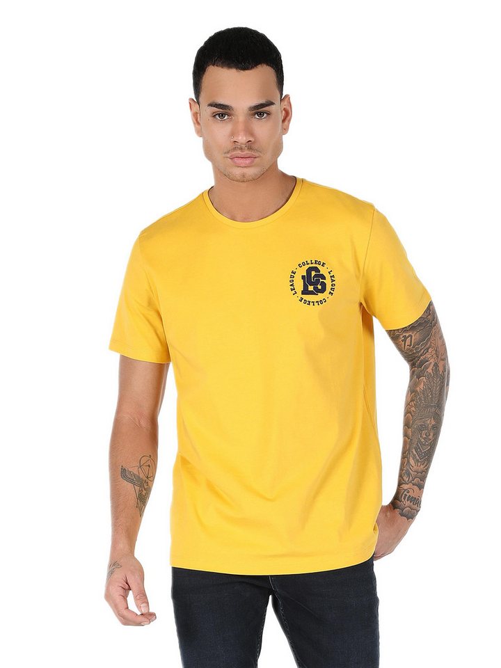 Colins T-Shirt Colins Regular Fit Rundhalsausschnitt Einfarbiges Herren Kurzarm-T-Shi von Colins