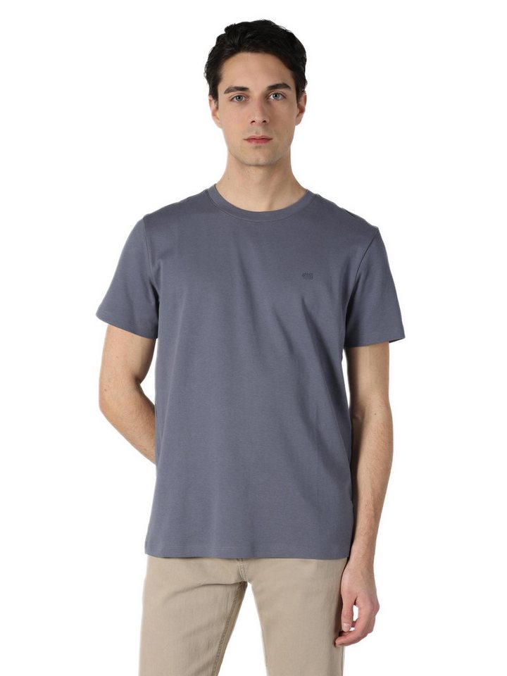 Colins T-Shirt Colins Regular Fit Rundhalsausschnitt Einfarbiges Herren Kurzarm-T-Shi von Colins
