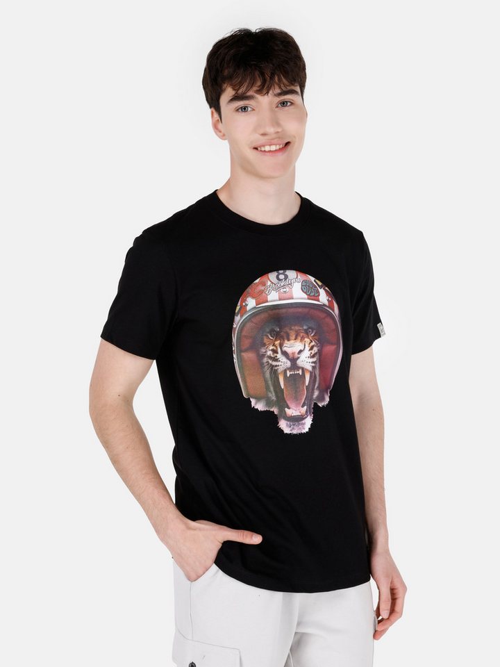 Colins T-Shirt Colins Regular Fit Rundhalsausschnitt Einfarbiges Herren Kurzarm-T-Shi von Colins