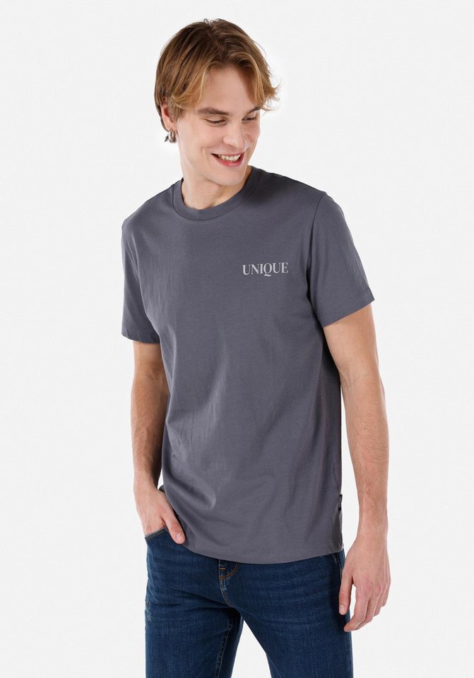 Colins T-Shirt Colins Regular Fit Rundhalsausschnitt Einfarbiges Herren-T-Shirt in Gr von Colins