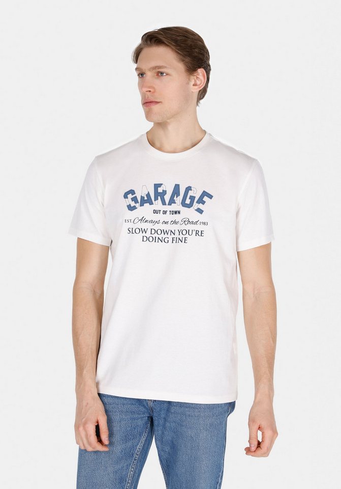 Colins T-Shirt Colins Regular Fit Rundhalsausschnitt Einfarbiges Herren-T-Shirt in We von Colins