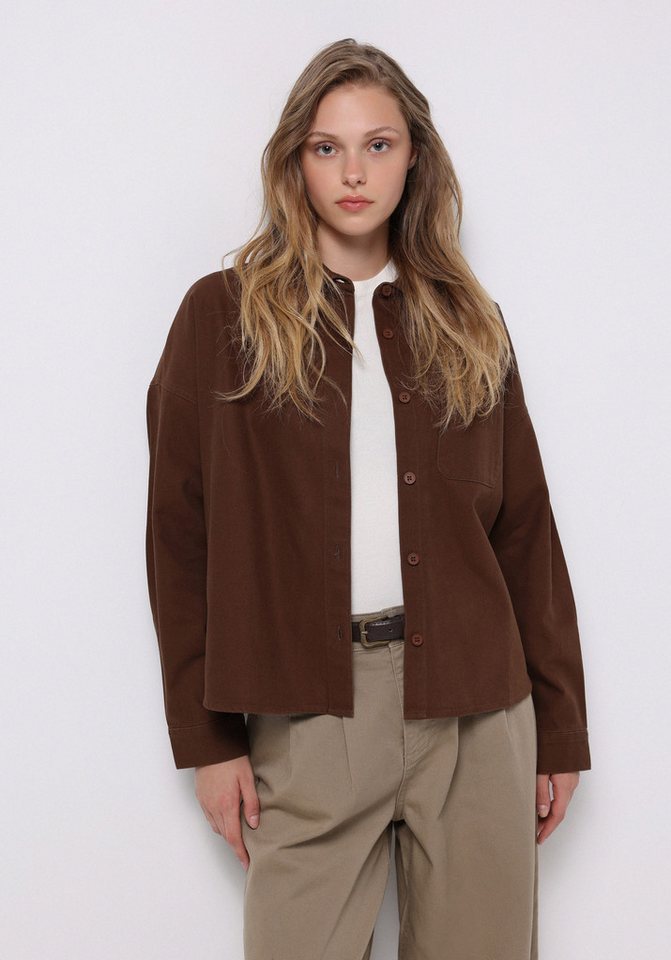 Colins T-Shirt Colins Relax Fit Shirt Neck Unifarbenes Damen Langarmshirt Colins T-Shirt Colins Relax Fit Shirt Neck Unifarbenes Damen Langarmshirt von Colins