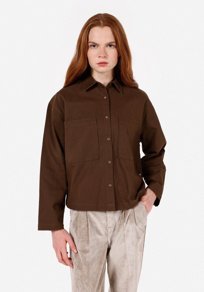 Colins T-Shirt Colins Relaxed Fit Shirt Neck Damen Langarmshirt von Colins