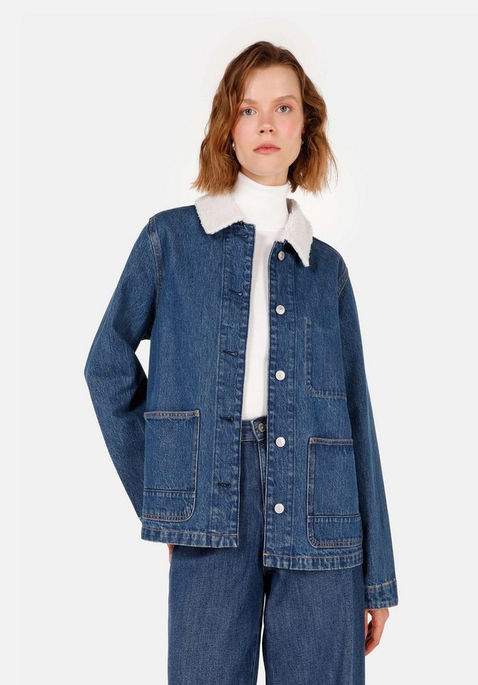 Colins Windbreaker Colins Regular Fit Damenjacke in Blau von Colins