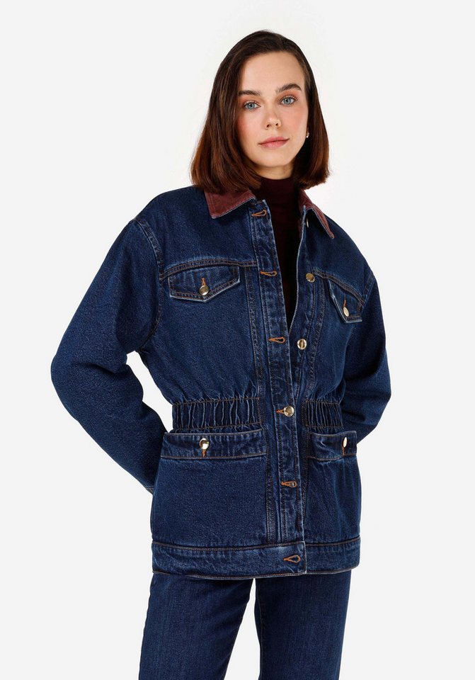 Colins Windbreaker Colins Slim Fit Damenjacke in Dunkelblau von Colins